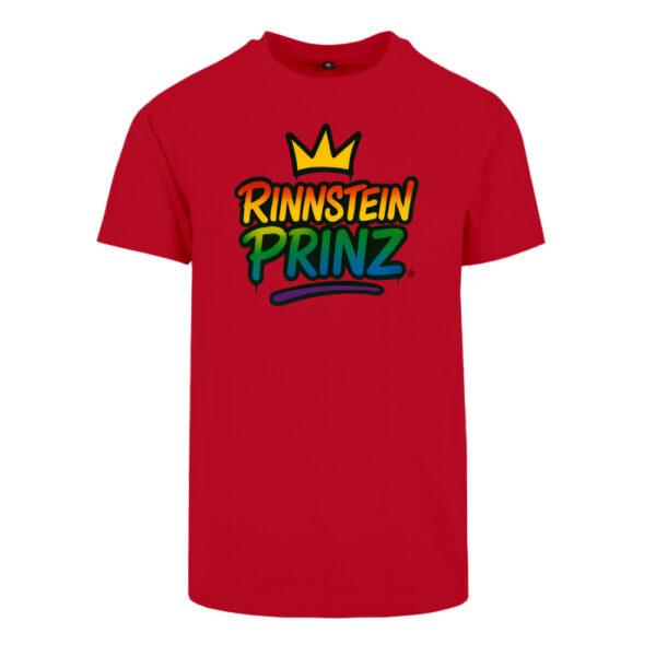 Slim Fit T-Shirt "Rinnsteinprinz" – Bild 4